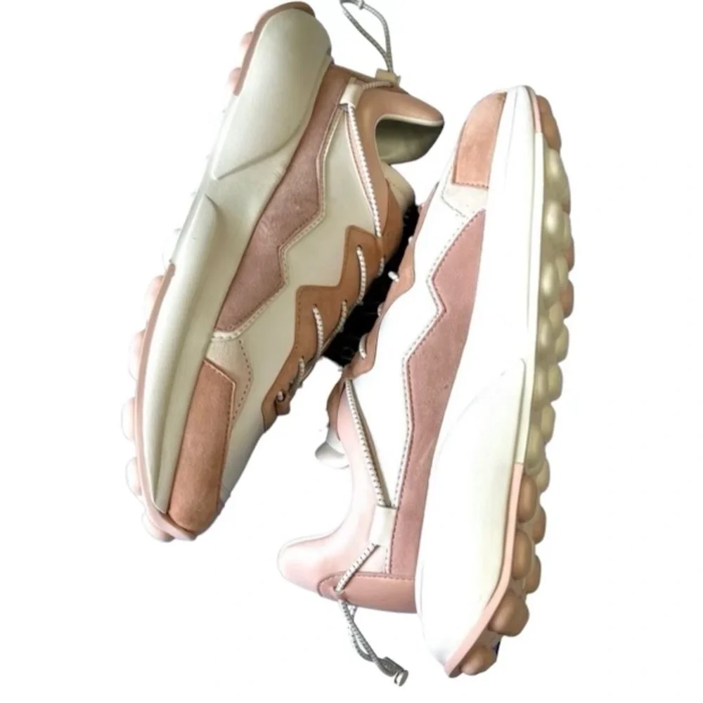Stuart Weitzman Women’s SZ 8.5 SW 1 Sneaker Cream/Poudre